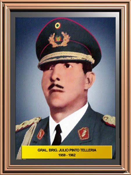 GRAL. BRIG. JULIO PINTO TELLERIA 